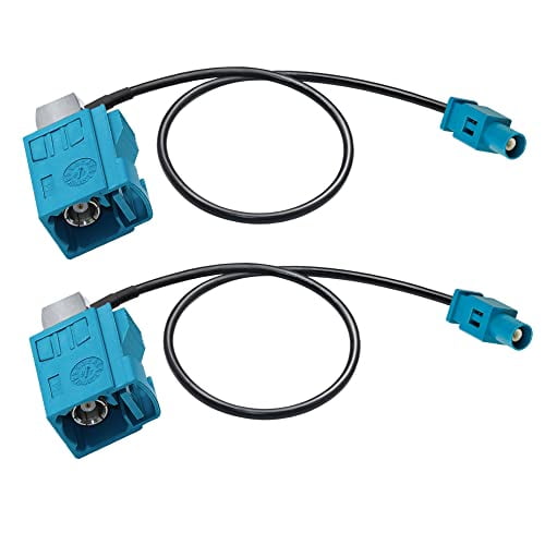 Vecys 2 PCS Câble Fakra Z Câble d'extension d'antenne de Véhicule Mâle vers Mâle Fakra Z RG174 15 cm/6 Pouces pour Autoradio GPS Système de Navigation Antenne Vecys 2 PCS Câble Fakra Z Câble d'extension d'antenne de Véhicule Mâle vers Mâle Fakra Z RG174 15 cm/6 Pouces pour Autoradio GPS Système de Navigation Antenne