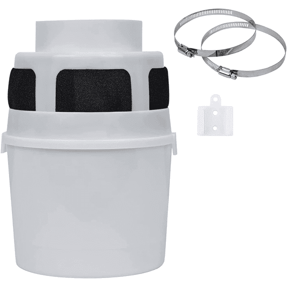 TUOOWO Indoor Dryer Vent Kit Lint Trap Bucket Dryer Vent for Apartment - No Duct Included