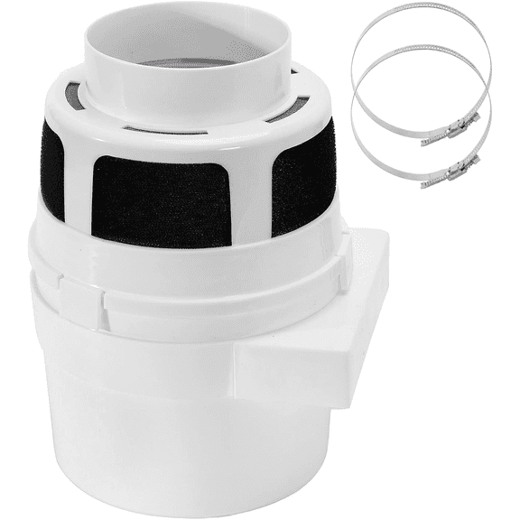 TUOOWO Indoor Dryer Vent Kit Lint Trap Bucket Dryer Vent for Apartment - No Duct Included