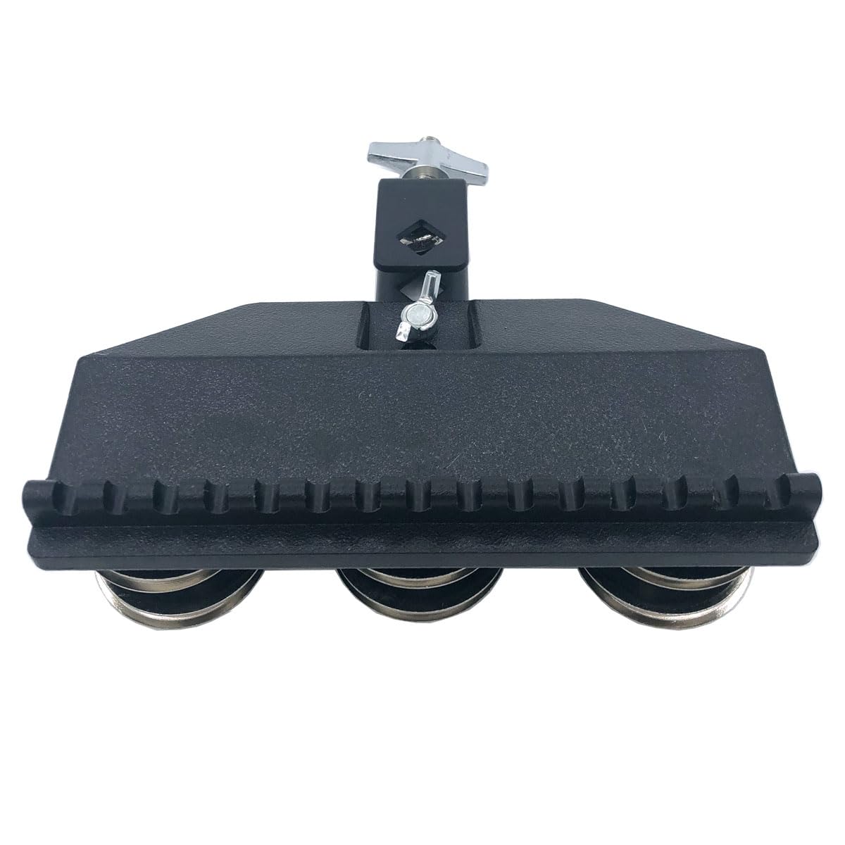 TUOREN Percussion Jam Tambourine with Guiro Style Frame, Drum Set