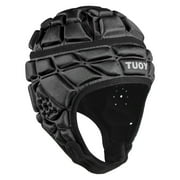 TUOY Kid Youth Soft Football Helmet Flag Football Helmet Pad Headgear Protection Head Guard for Rugby
