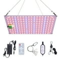 thumbnail image 1 of TUOY LED Grow Lights 650W Full Spectrum Grow Light for Indoor Plants & Red Blue Spectrum Plant Light 3 Light Modes with 306/612 LED for Hydroponics Greenhouse Seeding, Flowering, 1 of 12