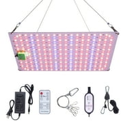 TUOY LED Grow Lights 650W Full Spectrum Grow Light for Indoor Plants & Red Blue Spectrum Plant Light 3 Light Modes with 306/612 LED for Hydroponics Greenhouse Seeding, Flowering