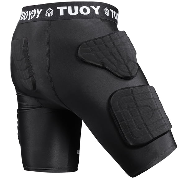 TUOY Youth Boy's Padded Protective Shorts for Football Baseball
