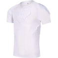 thumbnail image 1 of TUOY Youth Boys Padded Protective Shirts for Football Baseball(White-S), 1 of 10