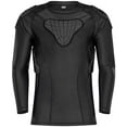 thumbnail image 1 of TUOYR Kids Youth Padded Compression Shirt - Long Sleeve Padded Protective Training Shirt for Football, 1 of 6