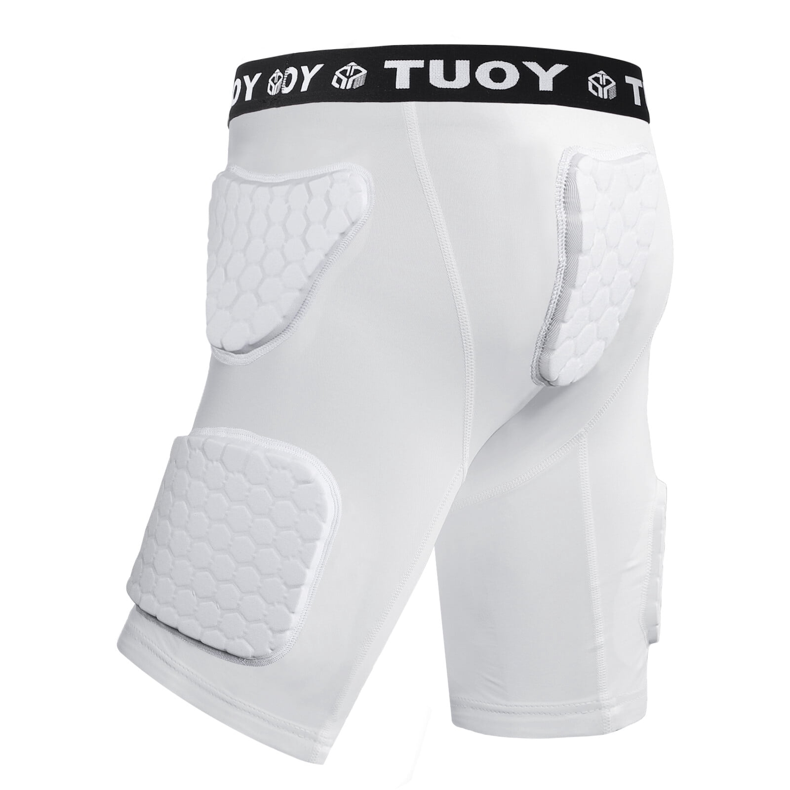 Short De Compression Rembourré Pour Enfant – Protection Hanches/cuisses – Polyester/élasthanne – Pour Football, Rugby, Basket… - 3