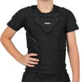 thumbnail image 1 of TUOYR Youth Boys Padded Compression Shirts Football Chest Rib Protectors for Baseball Paintball, 1 of 9