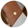 thumbnail image 1 of IEFSHINY Gold Initial Bracelet for Women Trendy - Personalized A-Z Letter Cute Bracelet for Women Gold Jewelry Gifts, 1 of 6
