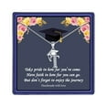thumbnail image 1 of TURANDOSS Graduation Gifts for Her 2024, Initial Necklaces Meaningful Cap Pendant Initial Graduation Friendship Gifts for Women, 1 of 5