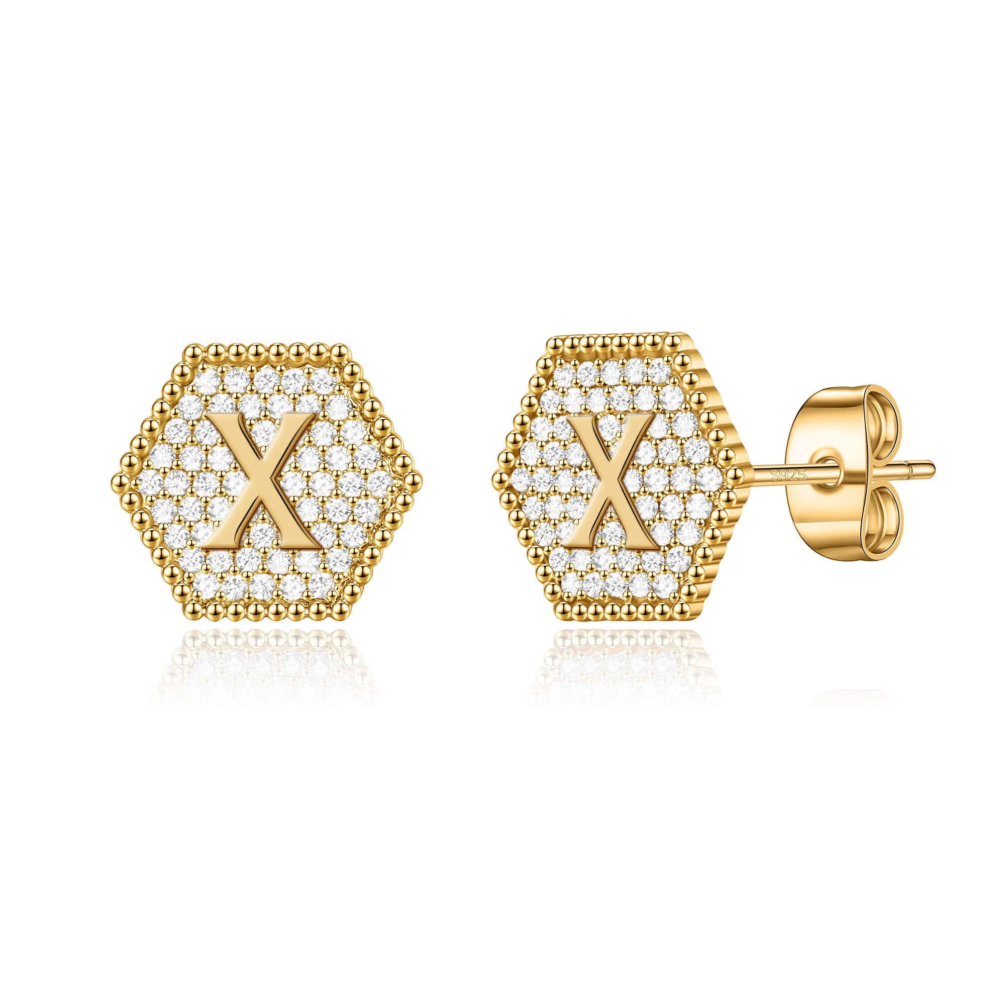 か*ー様 OLD STUD×HYSTERIC/CIRCLE GIRL STUDS Amazon.com: 2 PCS Grunge Chunky Gold & Silver Hollow Ball