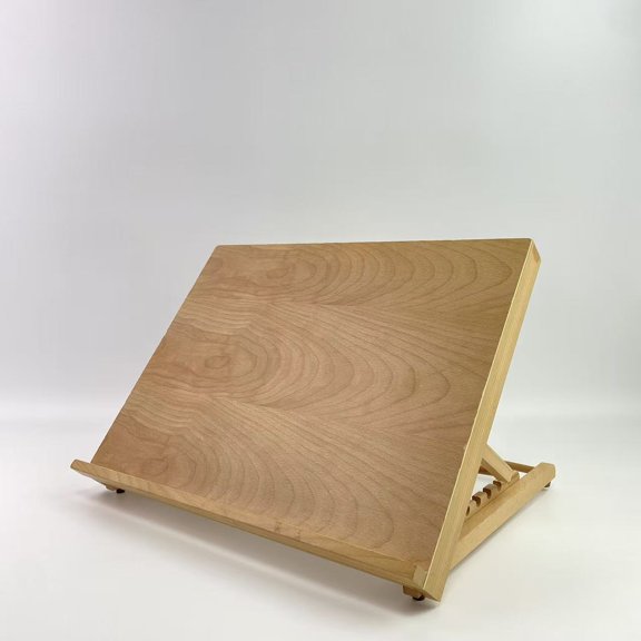 TURBOSUS Painters'easels,Wood Drafting Table Easel Drawing and Sketching Board, 16 1/2 Inches by 12 1/8 Inches