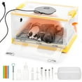 thumbnail image 1 of TURBRO 55L Puppy and Kitten Pet Incubator, Advanced Care System with Precise Heating & Fan Control, Multifunctional LED Panel, Nebulizer for Respiratory Support, Temperature and Humidity Monitoring, 1 of 8