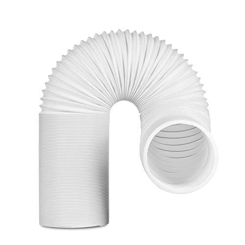 TURBRO Portable Air Conditioner Universal Exhaust Hose - 5 Inch Diameter, 78 Inch Length, Clockwise Thread