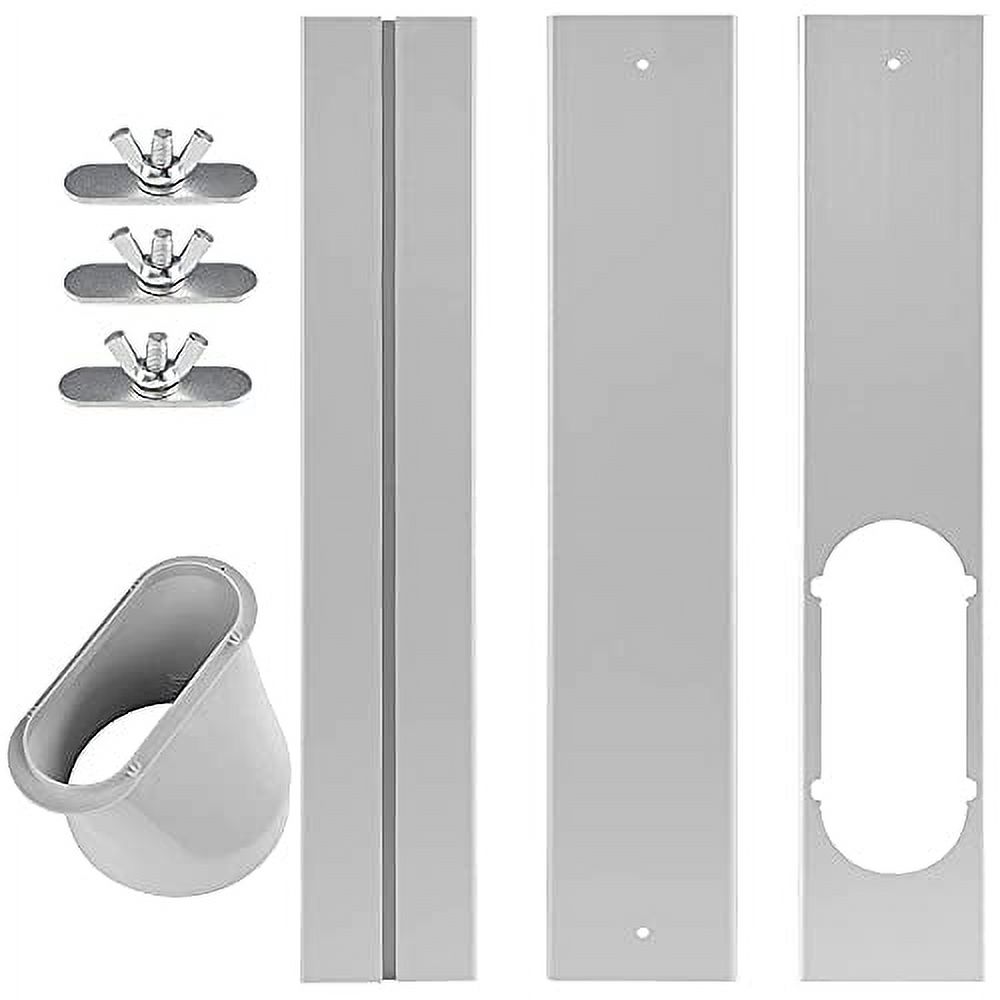 TURBRO Portable Air Conditioner Window Vent Kit, Window Slide Kit Plate