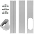 TURBRO Portable Air Conditioner Window Vent Kit, Window Slide Kit Plate