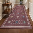 thumbnail image 1 of TURCURNO Vintage Boho Washable 3x8 Long Runner Rugs for Laundry,Non Slip Small Throw Rug,Low Pile Indoor Rugs for Hallway,Oriental Rug Red Kitchen Accessories, 1 of 11