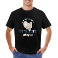 thumbnail image 1 of TURKEY Vintage T-shirt Mens Cotton Classic Crewneck Short Sleeve Tees Unisex Black M, 1 of 2