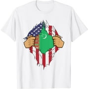 TURKMEN FLAG TURKMENISTAN Men Women Kids Gift T-Shirt