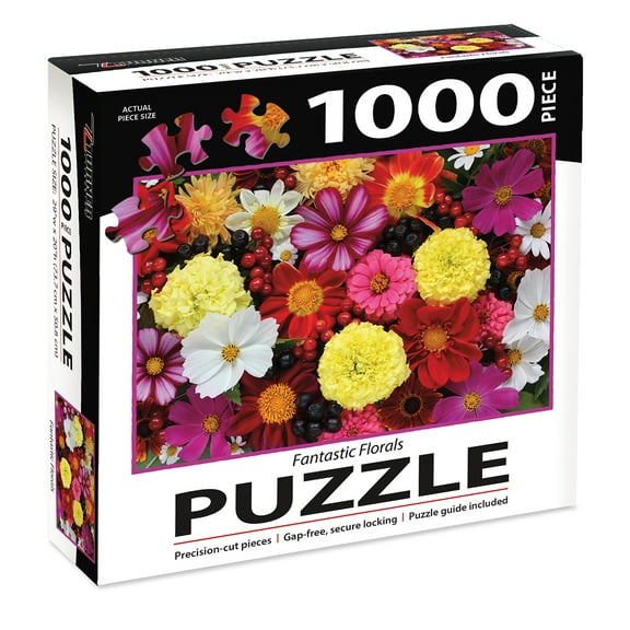 TURNER LICENSING 1000 PIECE PUZZLEFANTASTIC FLORALS