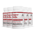 thumbnail image 1 of TURNER Super Reds Capsules UAF1000+, Detox Cleanse Supplements for Immune Support, 5 Bottles, 1 of 5