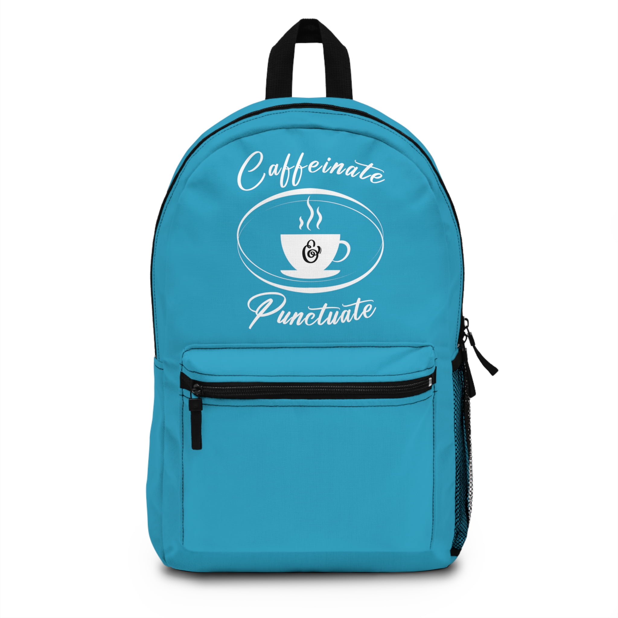 TURQ Caffeinate Punctuate Backpack English Teacher Elementary Writer Walmart