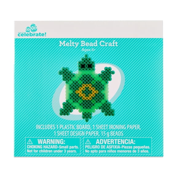 Turtle Melty Bead Craft Kit, Easter by Way To Celebrate