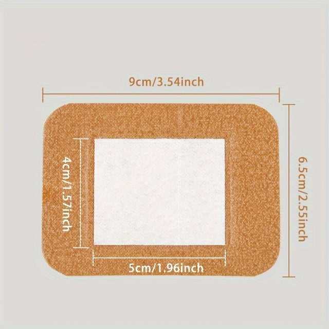 TURTM ExtraLarge Breathable Waterproof Bandages Oversized Cotton