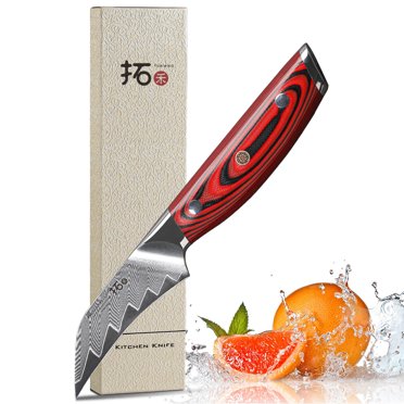 Oxford Chef 3.5 Inch Paring Knife – Damascus VG10 Super Steel 67 Layer, Japanese Style