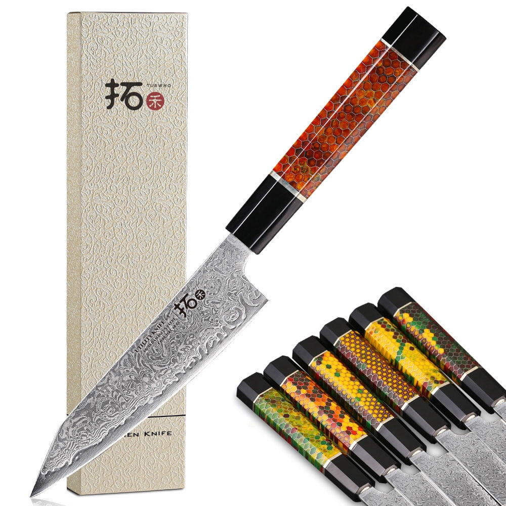 2Stk Turwho Allzweckmesser Schälmesser Universalmesser Japan Vg10