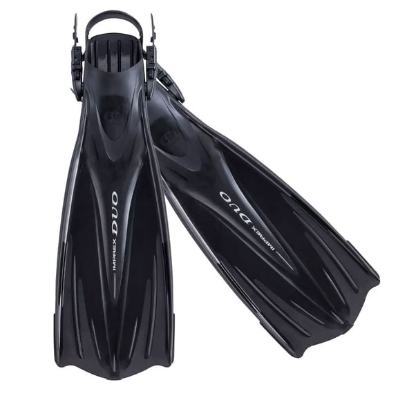 TUSA Imprex Duo Diving Fin, Color: Black, Size: L