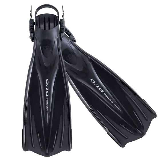 TUSA Imprex Duo Diving Fin, Color: Black, Size: M