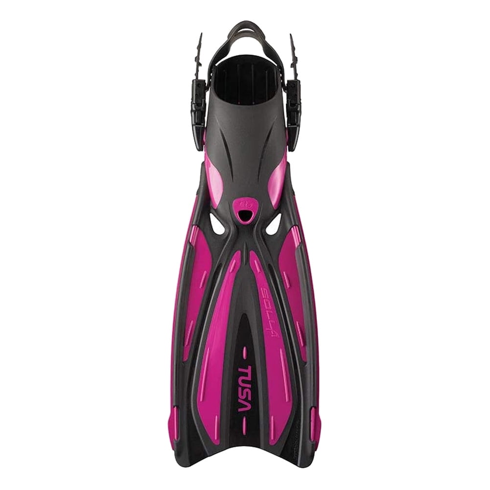 TUSA Solla Open Heel Scuba Diving Fins, Color Rose Pink, Size Small (SF22SRP)