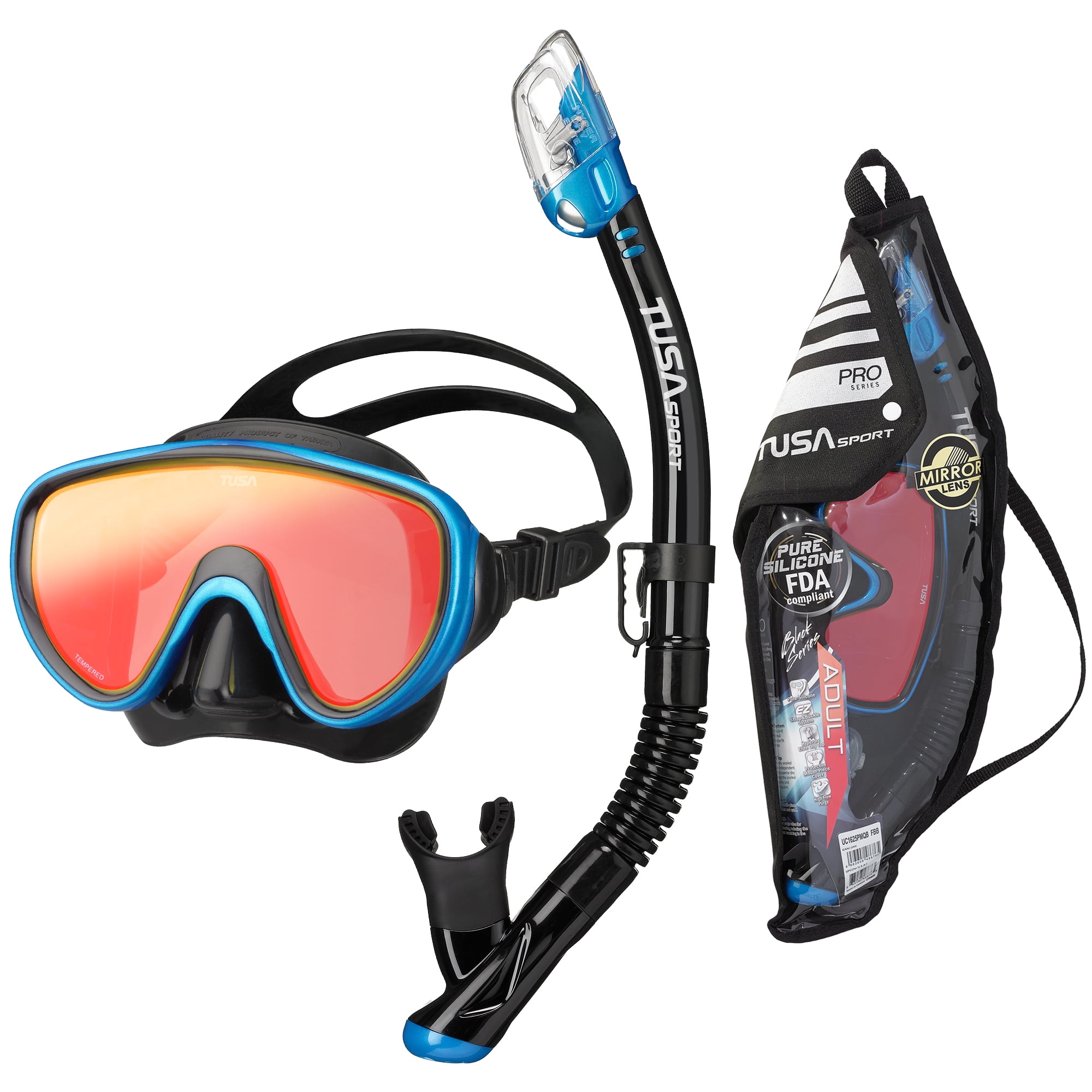 Fishtail Blue/Mirrored Lens