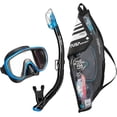 thumbnail image 1 of TUSA Sport Adult Serene Mask and Dry Snorkel Combo with Reusable Travel Bag, 1 of 7