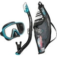 thumbnail image 1 of TUSA Sport Adult Serene Mask and Dry Snorkel Combo with Reusable Travel Bag, 1 of 6
