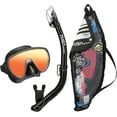 thumbnail image 1 of TUSA Sport Adult Serene Mask and Dry Snorkel Combo with Reusable Travel Bag, 1 of 7