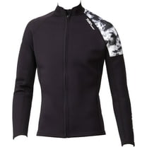 TUSA Sport Mens 2mm Neoprene Wetsuit Top, Black, Large