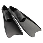 TUSA Sport UF-1202 Full Foot Rubber Snorkeling Fins - Black XS 3-5
