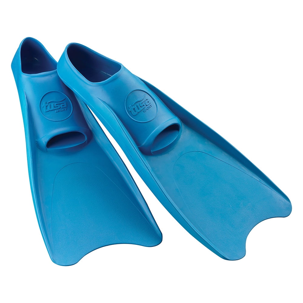 TUSA Sport UF-1202 Full Foot Rubber Snorkeling Fins - Blue L (9-11 ...