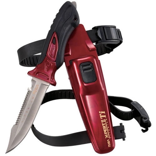 Tusa X-Pert II Titanium Knife - Silver