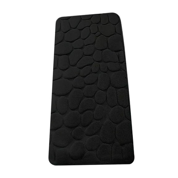 TUSANG 20x40inch Memory Foam Bath Mat Cobblestone Bathroom Rugs,Anti Slip,Comfortable,Soft and Absorbent,Machine Washable Shower Blanket Suitable for Bathroom Flooring,Bathtub,Shower.