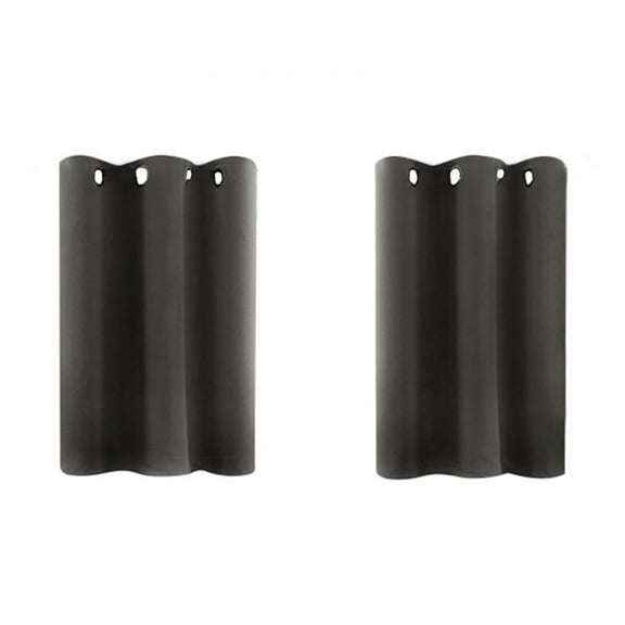 TUSANG 34x24inch Small Window Curtains for Bathroom -2 Panels Blackout Thermal Insulating Tier Curtains for Kitchen,Rod Pocket Tier Curtains for Window Room Darkening Basement Curtains Cafe Drapes.