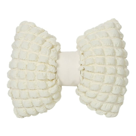 TUSANG Bow Shaped Throw Pillow, Bowknot Cushion, Bow Lumbar Pillow, Cute Bowknot Car Headrest,Home Decorative Throw Pillows for Bed Couch Living Room Decor, Modern Housewarming Gift