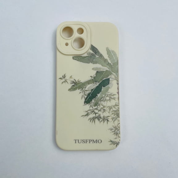 TUSFPMO Silicone Smartphone Protective Case, Cell Phone Case, Plant Pattern Case for Smartphone
