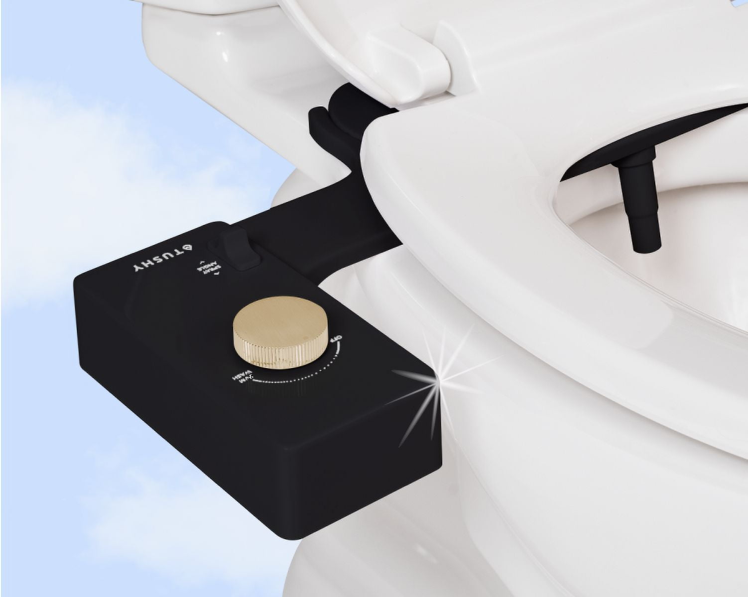TUSHY Classic 3.0 Bidet Toilet Seat Attachment Self Clean Water