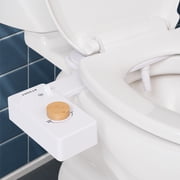 TUSHY Bidet Classic 3.0 -Toilet Attachment with Self Cleaning Spray and Retractable Nozzle, Fits Almost Any Toilet Seat, Non Electric with Feminine Wash, Quick 