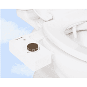TUSHY Classic 3.0 Bidet Toilet Seat Attachment, Self-Cleaning, One Size, Easy Installation, White/Bronze