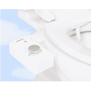 TUSHY Classic 3.0 Toilet Seat Bidet Attachment, Platinum Knob with Adjustable Angle Nozzle