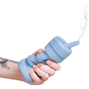 TUSHY Travel Bidet, Portable and Collapsible Handheld Bidet for Personal Hygiene, Camping and Outdoors Glacier